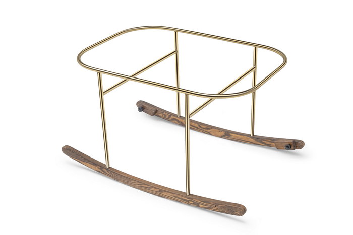 Hanah Home Cuna Hier Metal - Blanco, Dorado Hanah Home Cuna Hier Metal - Blanco, Dorado